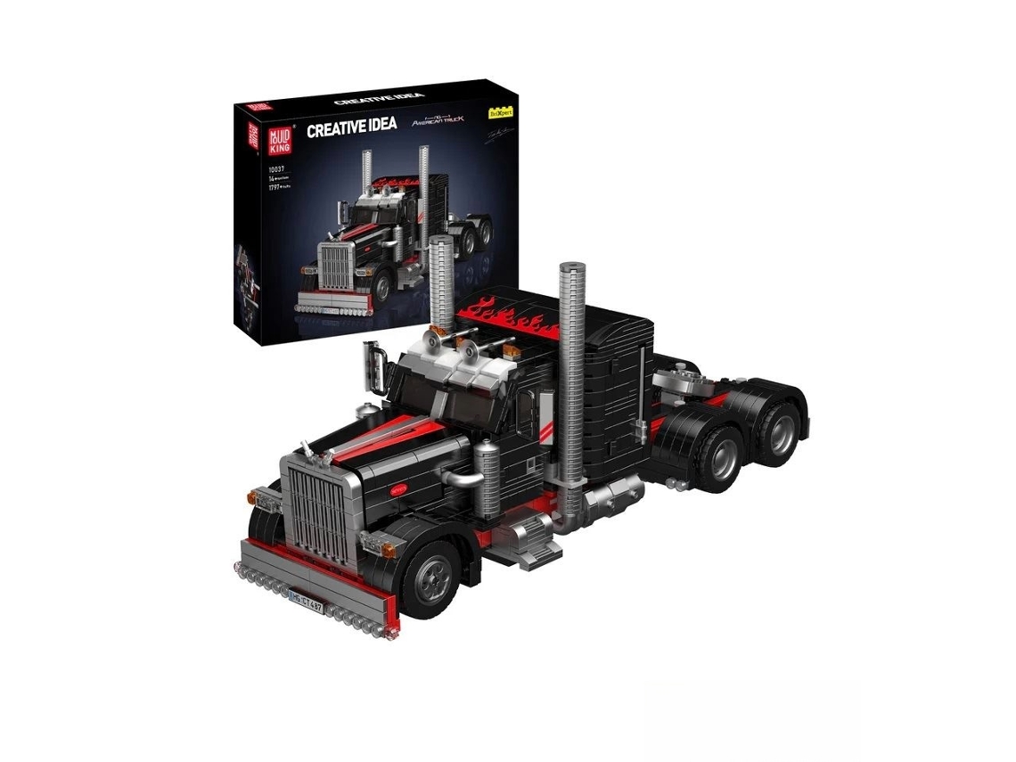 Mould King Caminhão Americano Kit De Construção 10037