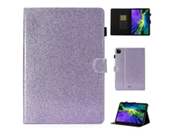 Capa de couro inteligente com glitter Webake para iPad Pro 11 (2024)