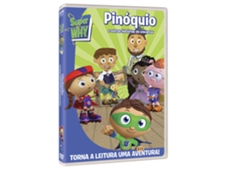 DVD Super Why: Pinóquio e Outras Histórias de Encantar