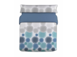 Conjunto de capa de edredom HOSTELINE SOTER (Azul)
