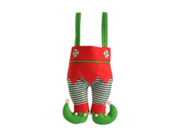 Laxiscreed Bolsa De Natal Com Pernas Para Doces E Presentes, Design Fashion Com Listra Verde