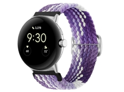 Pulseira De Nylon Trançado Com Fivela Para Relógio Google Pixel