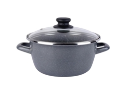 Cacerola Gransasso Tapa Vidrio 28 Cm Magefesa