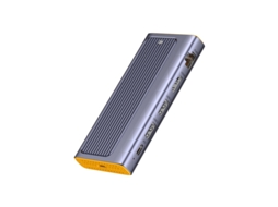 Yizhood Usb3.2 Gen2 10gbps M.2 Ssd Usb Tipo A 10g Hub Rj45 4k Hd Tipo C Pd100w Cinza Docking Station