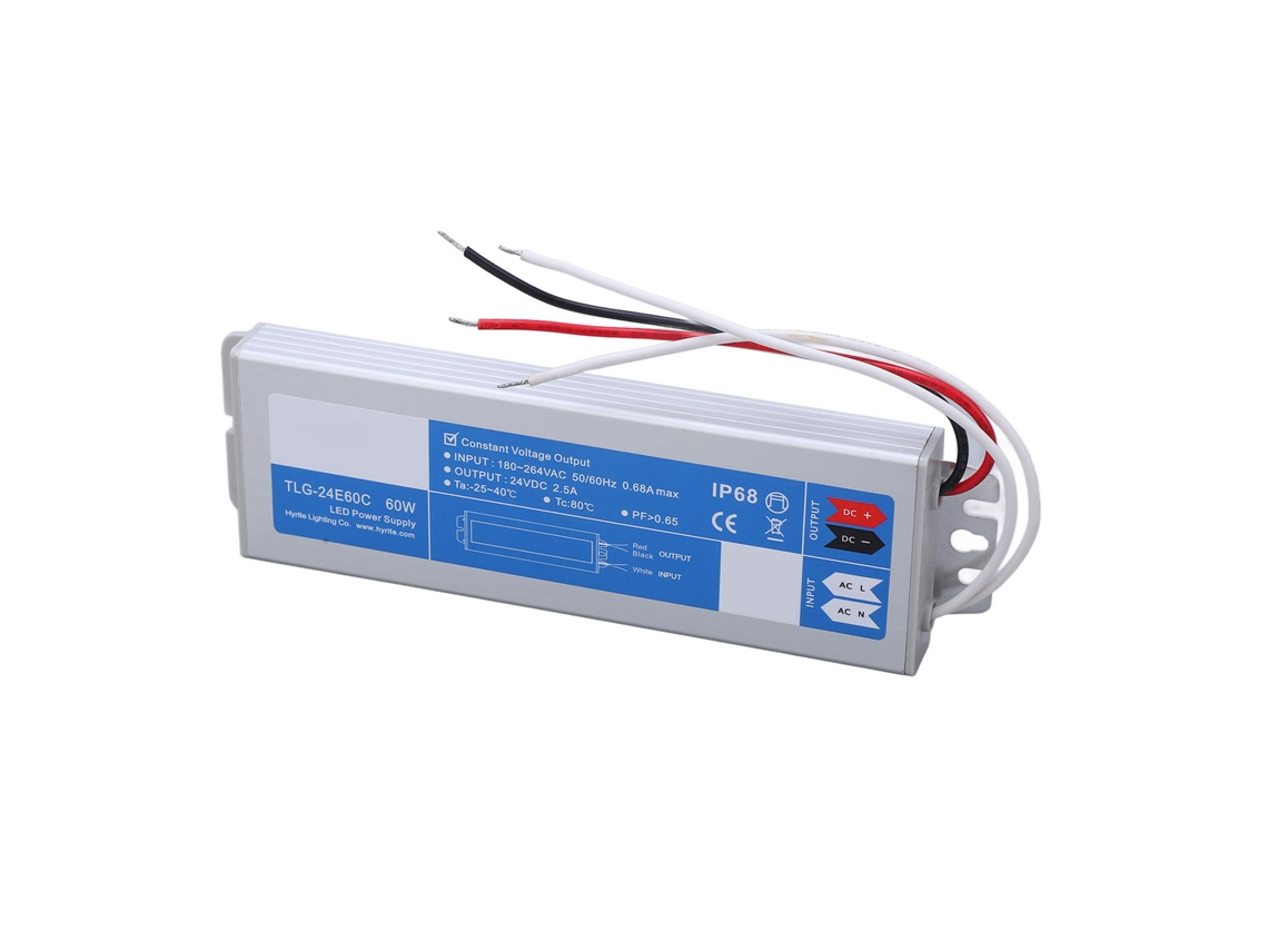Driver Led 24v 60w Conversor À Prova D'água