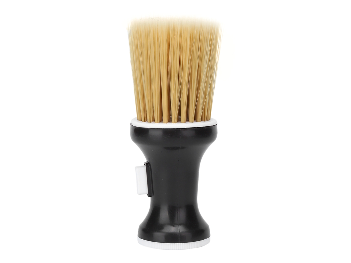 2026 pincel para Pelo e Limpeza de Gola com Pêlo Suave Preto, Ergonômico, Portátil, Recheável com Pó de Talco