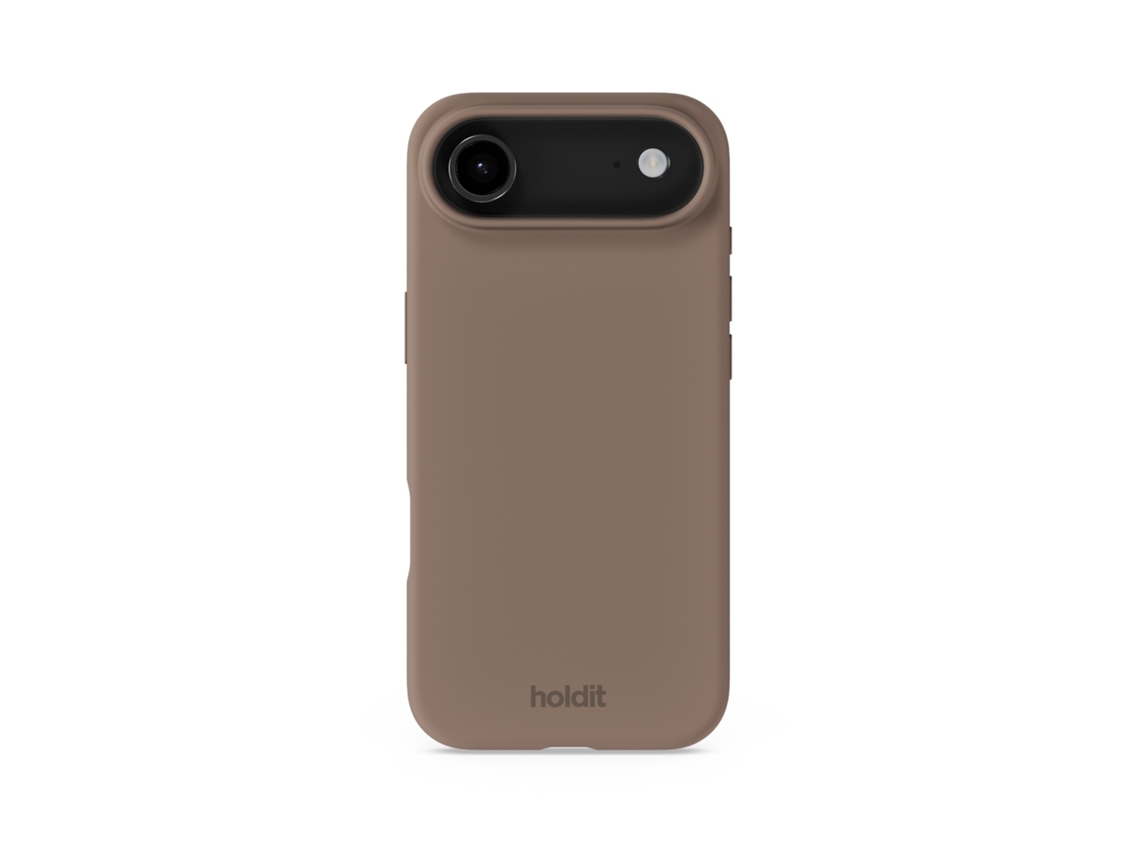 Capa De Silicone Holdit Para Iphone Air, Cor Marrom Mocha.