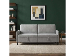 Vidaxl Sofa Com Armazenamento Cinzento-claro 192 X 78 X 87 Cm