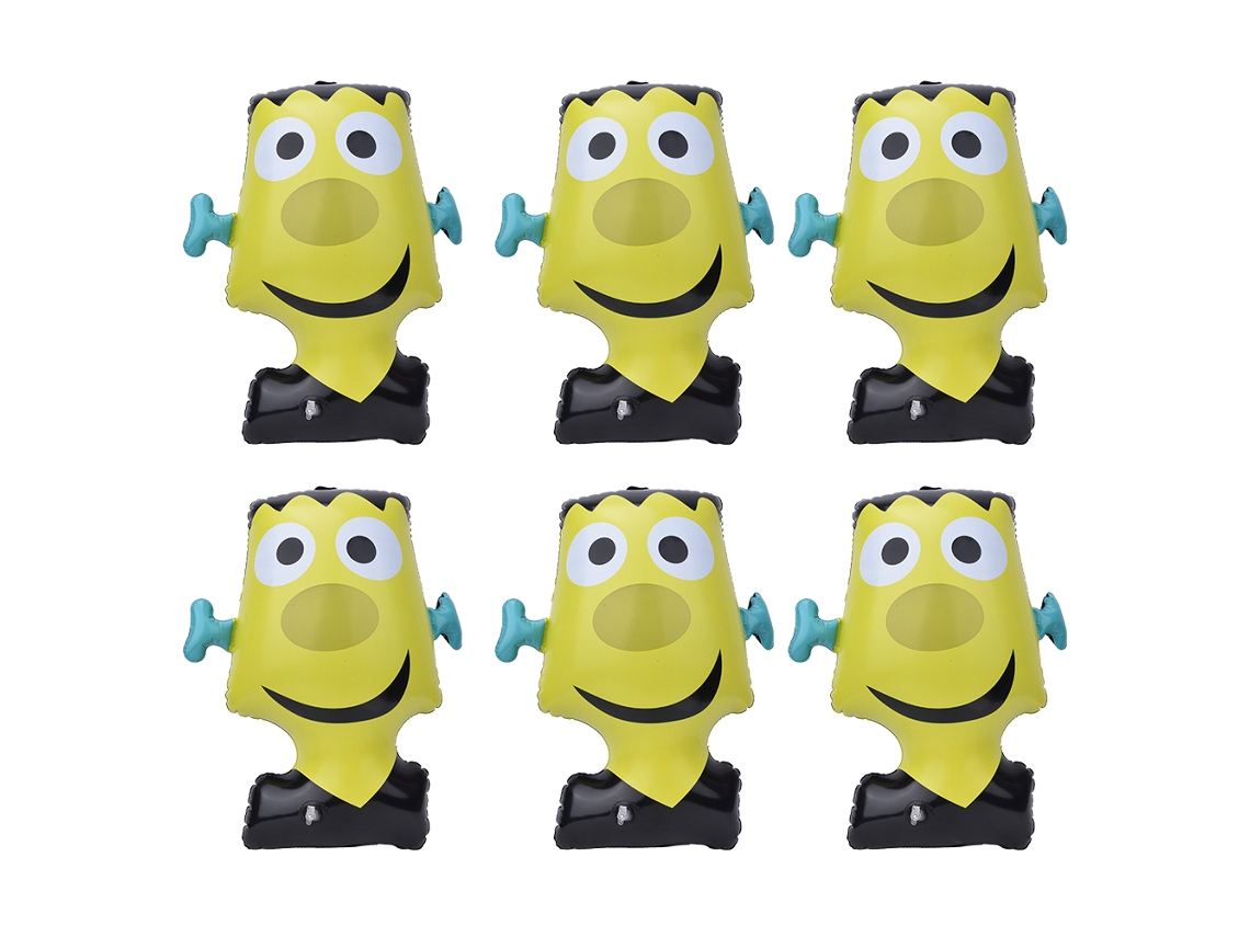 Laxiscreed Conjunto De 24 Adesivos De Unhas Halloween 3d Cartoon Para Manicure Diy