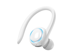 Fone De Ouvido Sensível De Alta Fidelidade À Prova Dágua Compatível Com Bluetooth 5.2 Estéreo Para Esportes - Branco