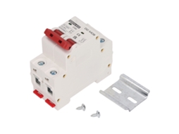 Interruptor de Circuito 2p CC 1000v 40a 6ka para Proteção Residencial | S/MARCA