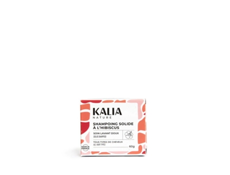 Shampoo Solide À Lhibiscus 60g Kalia Nature