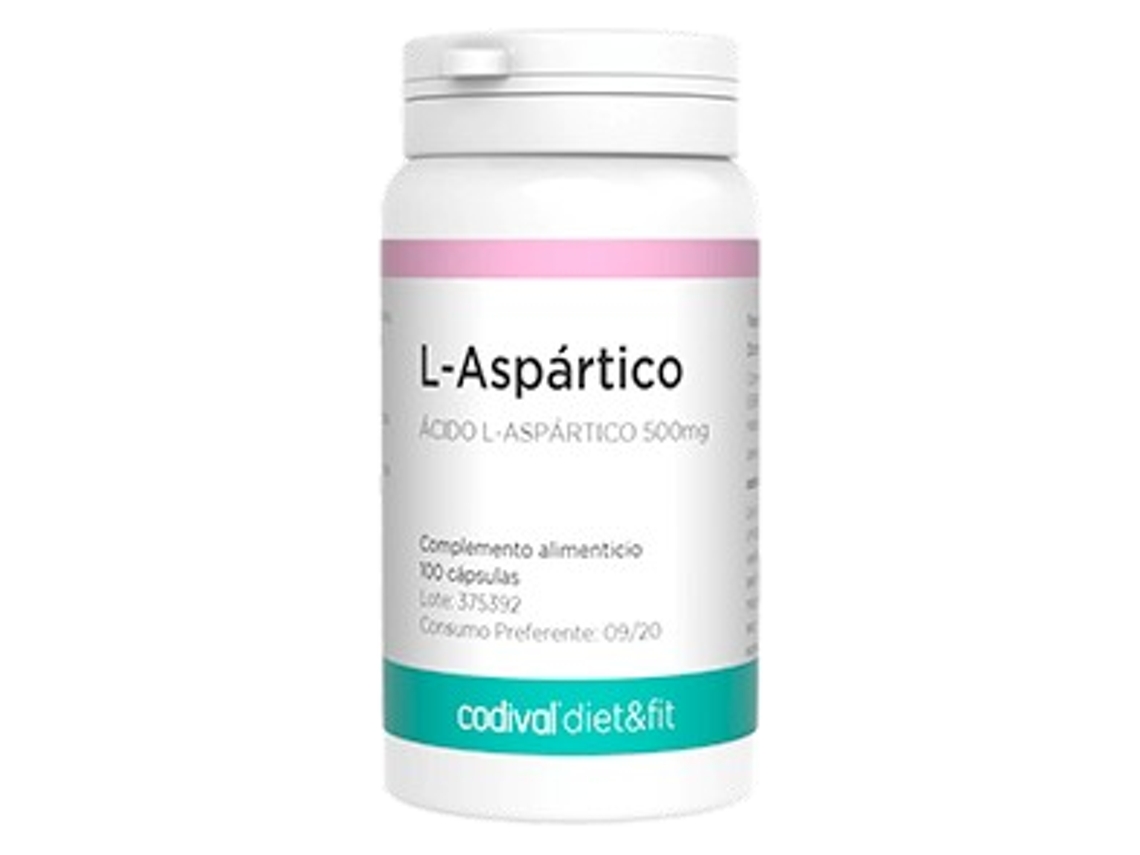L-Aspártico 100 Comprimidos CODIVAL