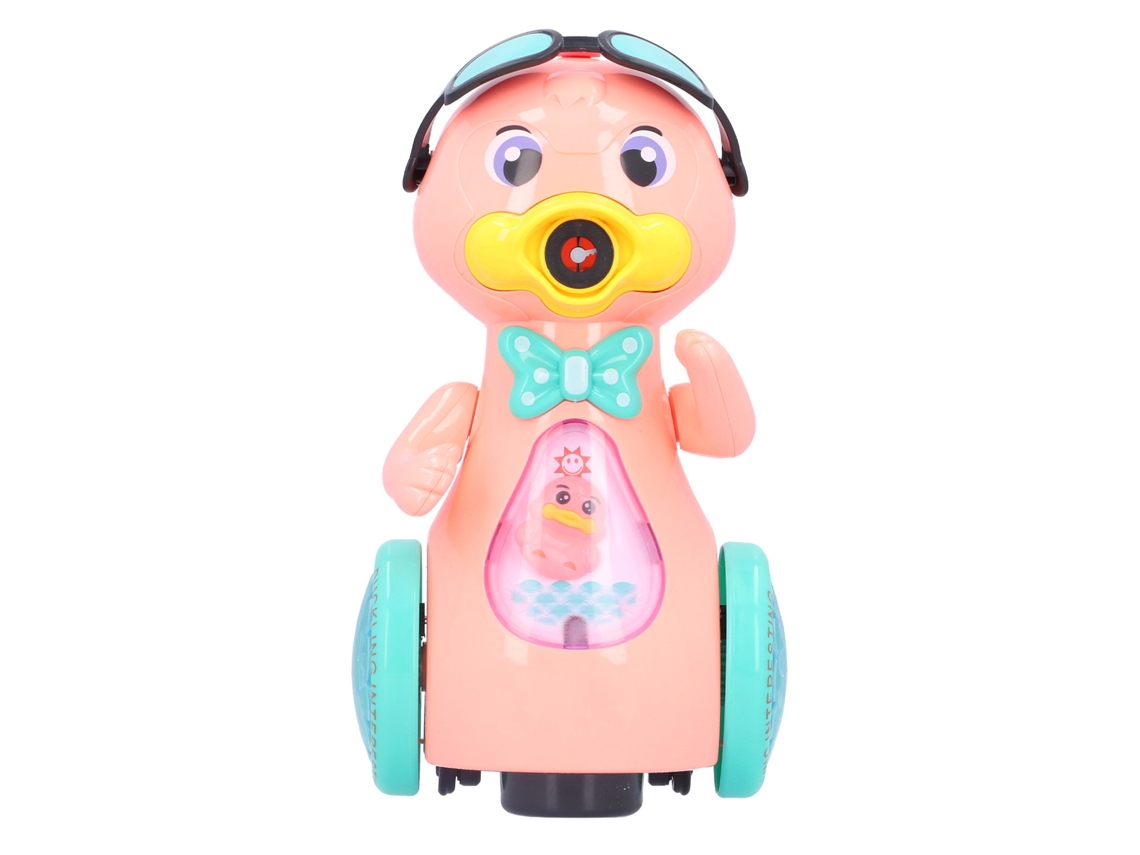 Máquina De Bolhas Elétrica Para Crianças Com Luz E Rodas Automáticas Forma De Pato Cartoon