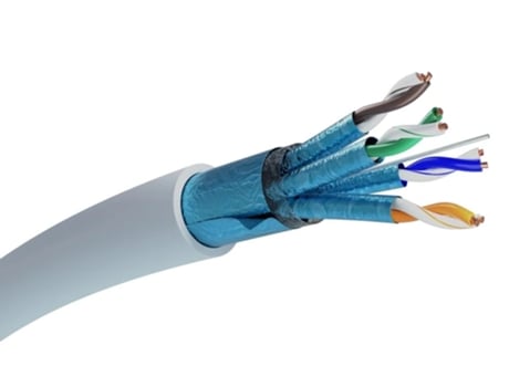 Par Trançado Cat6a Ftp V2 Interno 500m Extralink (f/ftp)