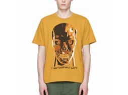 Rockinstone Terminator Creepy Face Solid Ginger Adult T-shirt Size:xl