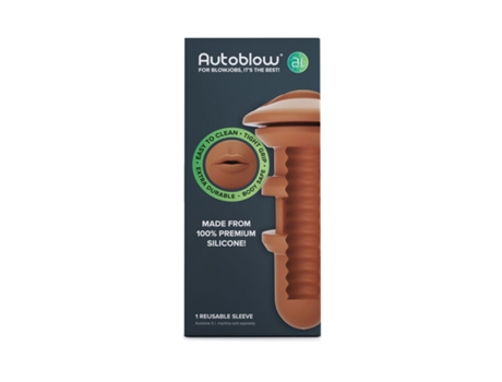 Masturbador A.I. Mouth Castanho