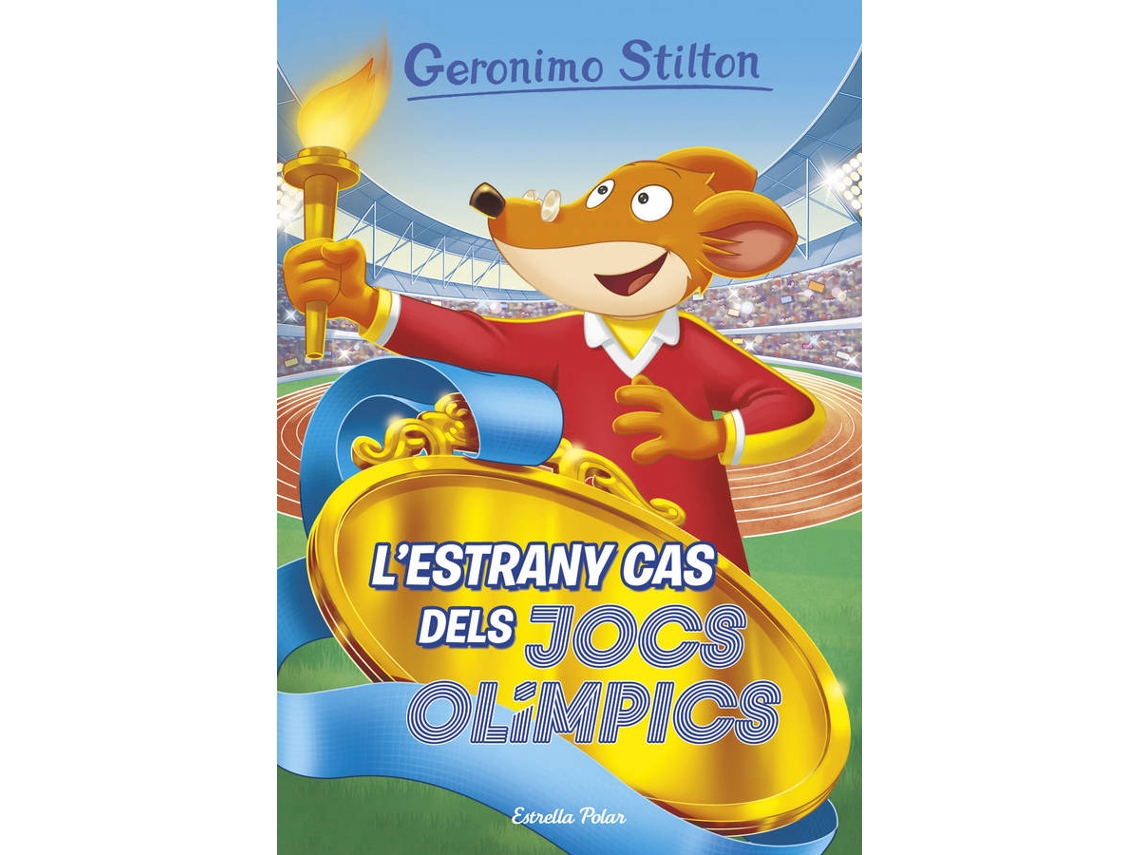 Livro LEstrany Cas Dels Jocs Olímpics de Geronimo Stilton
