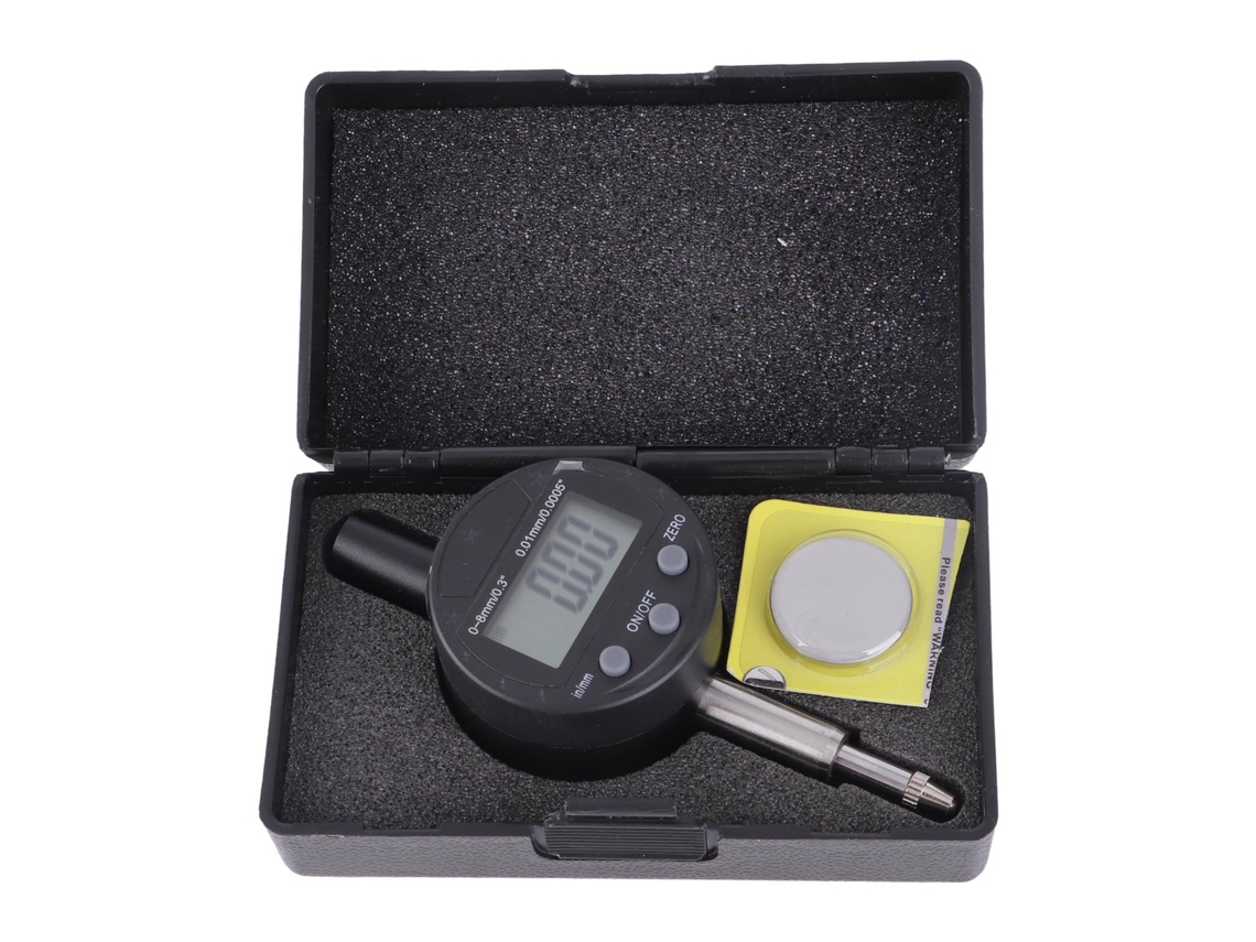 Medidor Digital De Dial Electrónico De Micro Precisión 0,0005 Polegadas 0,01 Mm, Alcance 0-8 Mm Para Medição Industrial