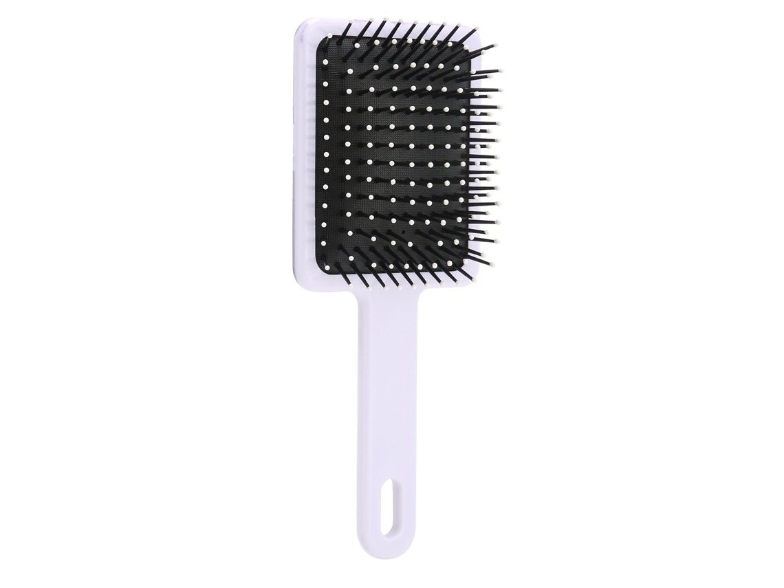 Pente desembaraçador de cabelo 2026 com almofada de ar para massagem capilar, antifrizz e antiestático para casa e sala de estar.