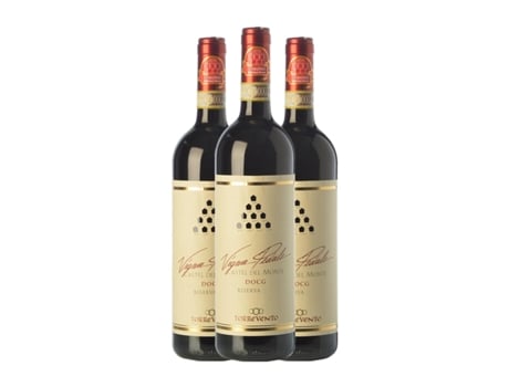 Vinho TORREVENTO Vigna Pedale Nero di Troia Castel del Monte Rosso Riserva Reserva (0.75 L - 3 Unidades)