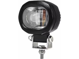 Refletor Led De 10w Para Empilhadeiras, Holofote De Alumínio Com Luz Advertência, Vermelho, 12-80v