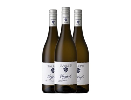 Vinho branco RAATS FAMILY Original Chenin Branco Stellenbosch Crianza (0.75 L - 3 Unidades)