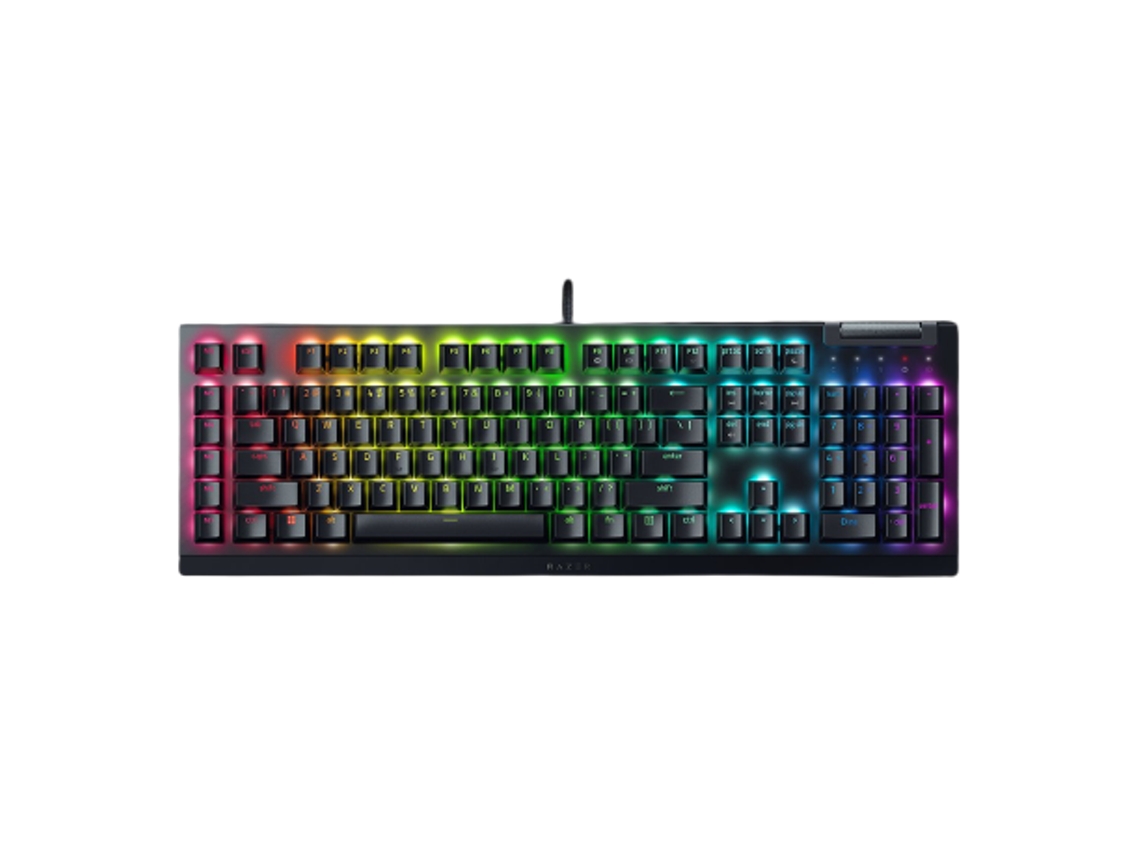Teclado Gaming RAZER BlackWidow V4 X Yellow Switch (Linear) Layout Português