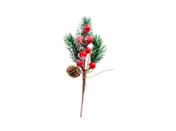 Laxiscreed Arranjo De Flores De Agulha De Pino Vermelha Para Decoração Festiva Natural
