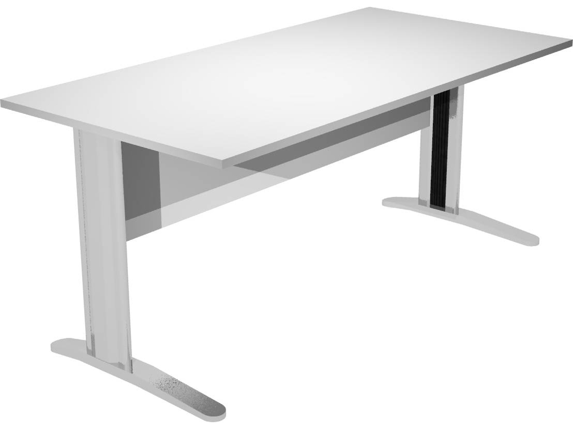Mesa ARTEXPORT Presto Cinzento (140 x 80 cm - Madeira, Melamina)