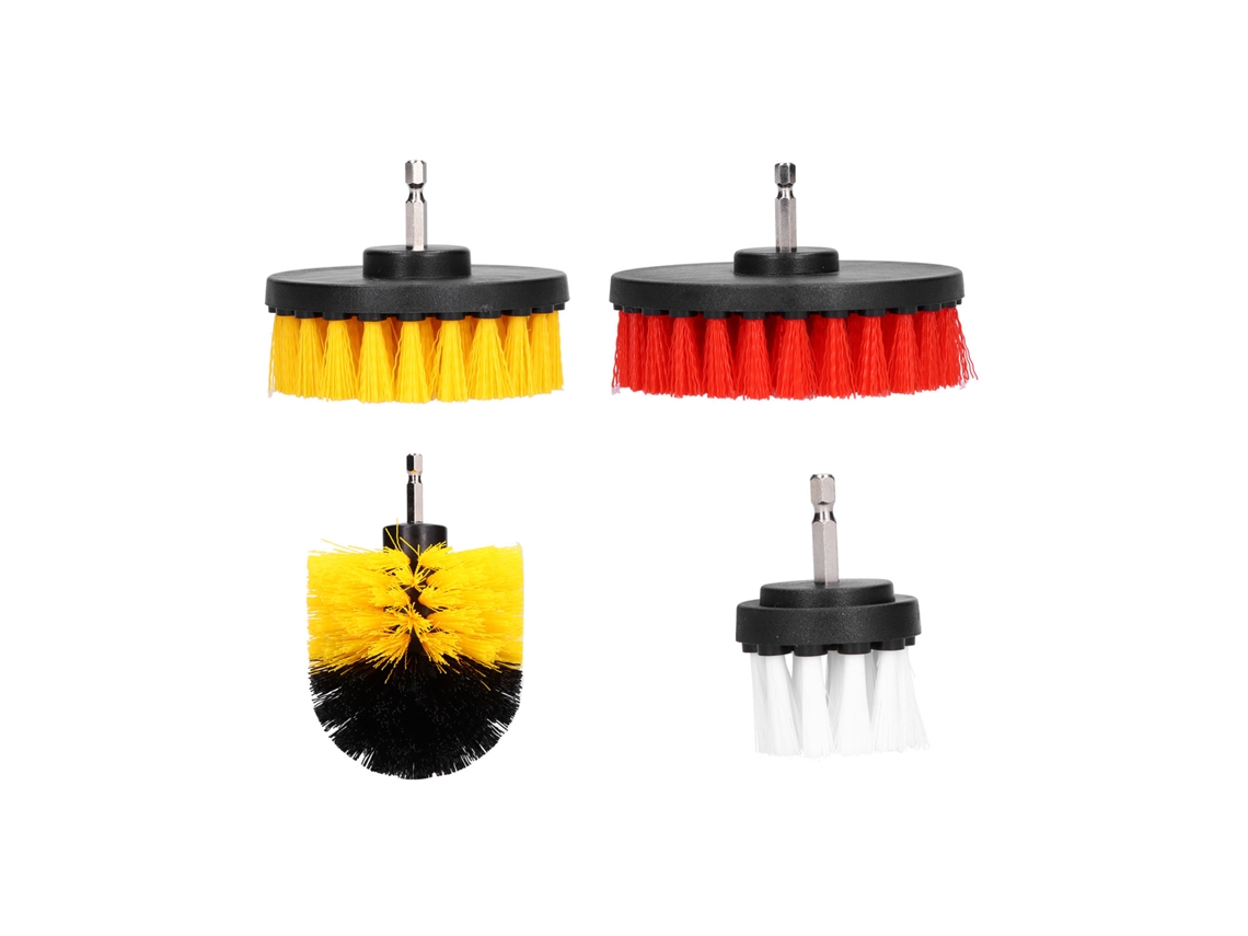 Kit de Pincéis de Broca 4pcs S/MARCA