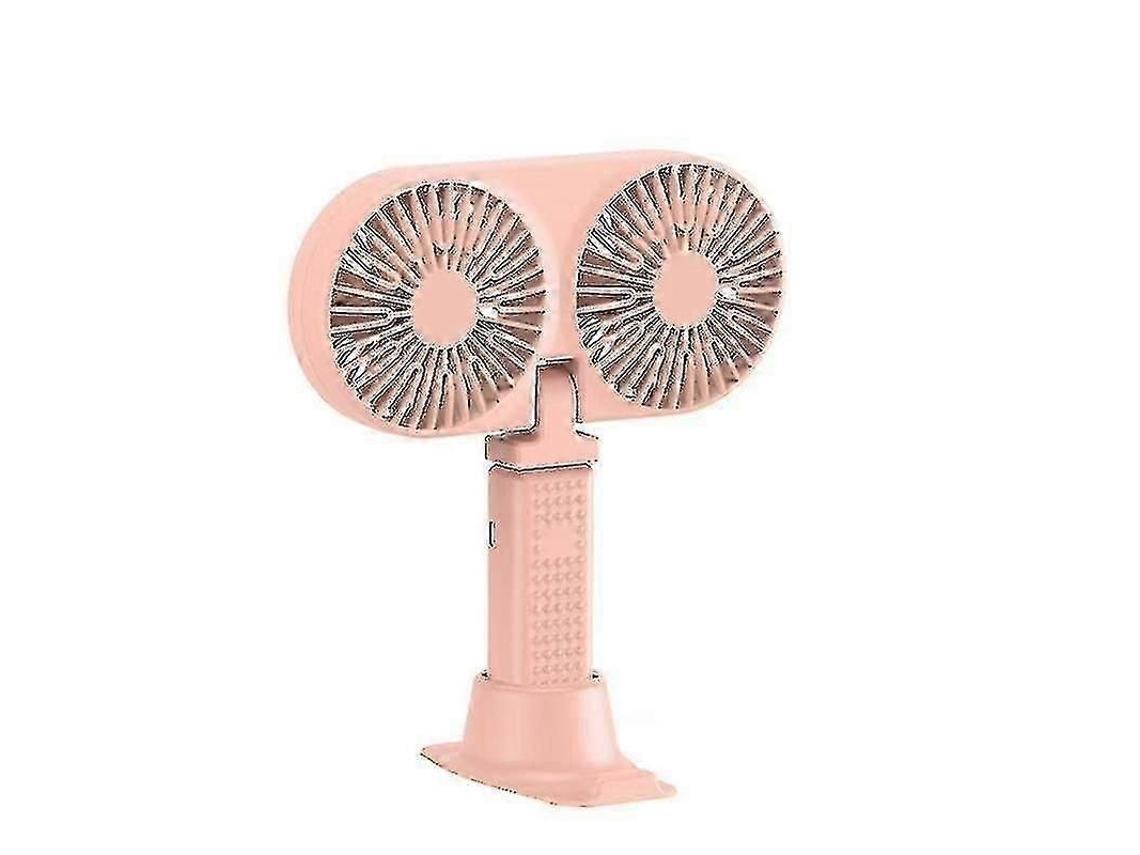 Ventilador Portátil De Mesa Com Cabeça Única Ou Dupla Substituível