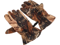 Luvas De Caça Impermeáveis Masculinas, Camuflagem Amarela, Tamanho G, Forro De Lã Quente.