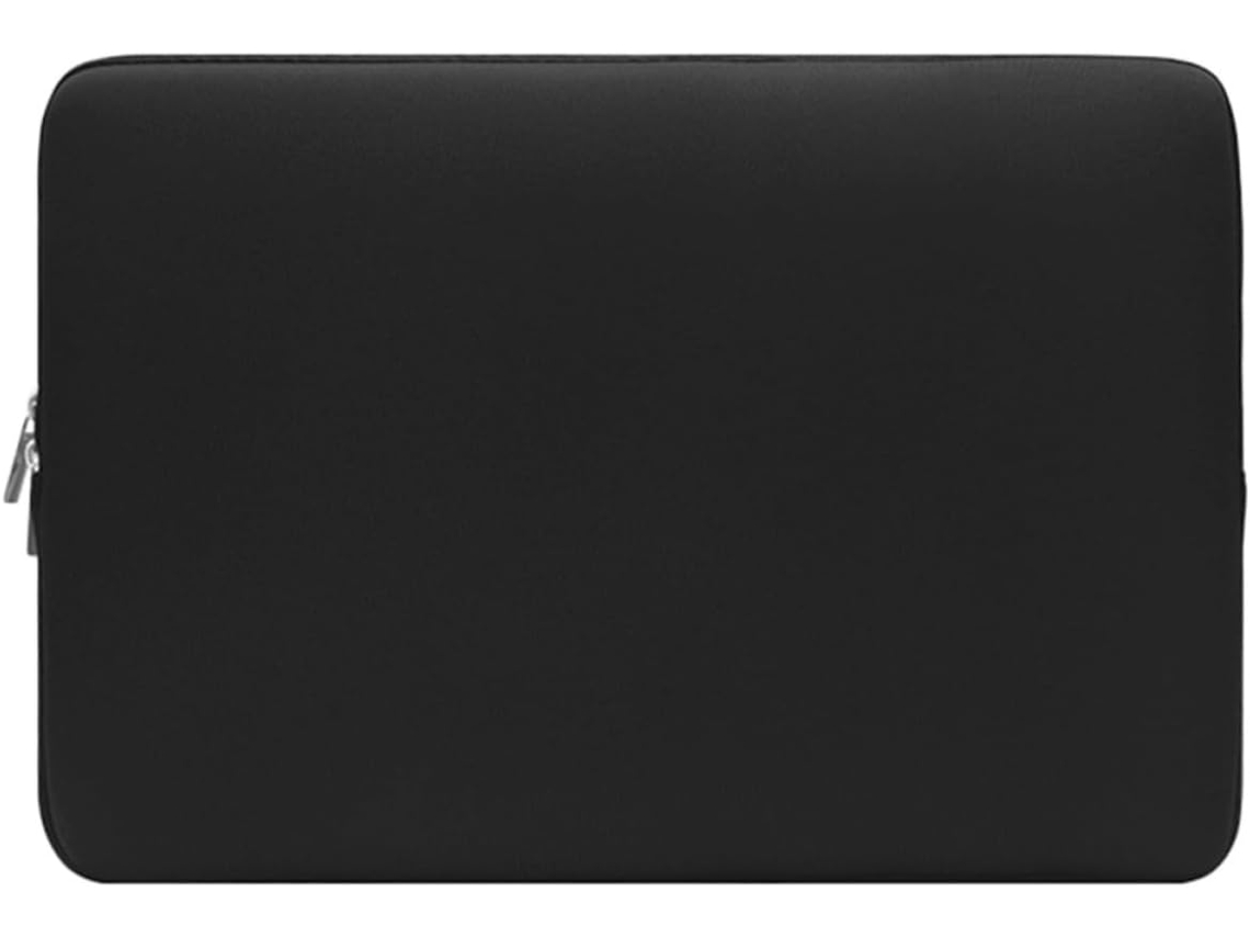 Capa De Neoprene Preta Para Laptop De 13 Polegadas