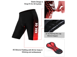 Traje de Verão Mali para ciclismo com camisa e calções com espuma 5D