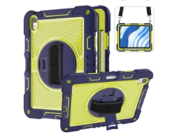 Capa de silicone com rotação de 360 graus e contraste de cores para tablet Webake