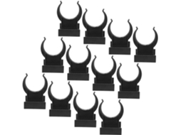Patkaw Niveladores De Armário, Clips Rodapé De Cozinha, 20 Peças, Pés Ajustáveis De Plástico Preto, Adequados