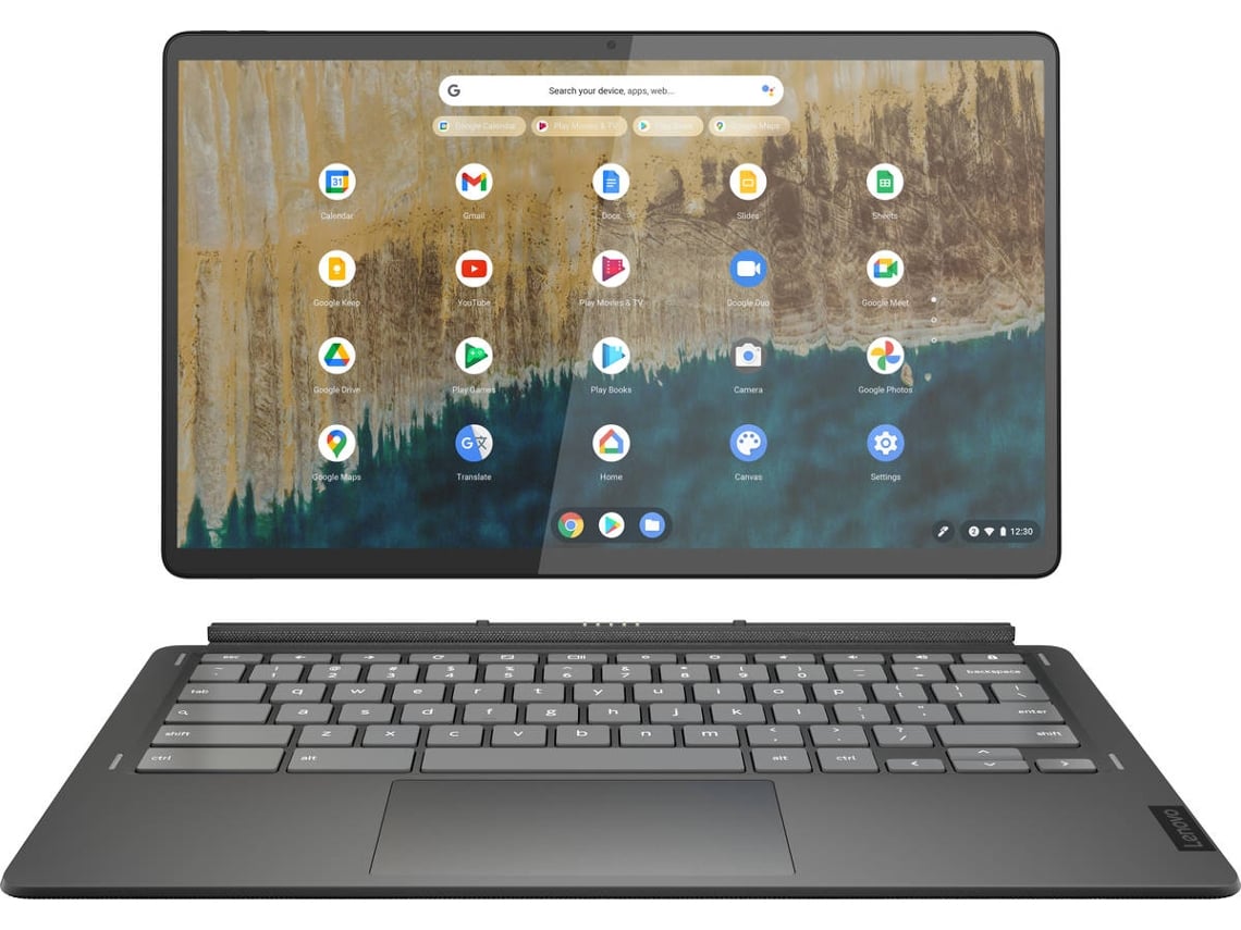 Portátil LENOVO Chromebook IdeaPad Duet 5 CB 13Q7C6 (13.3