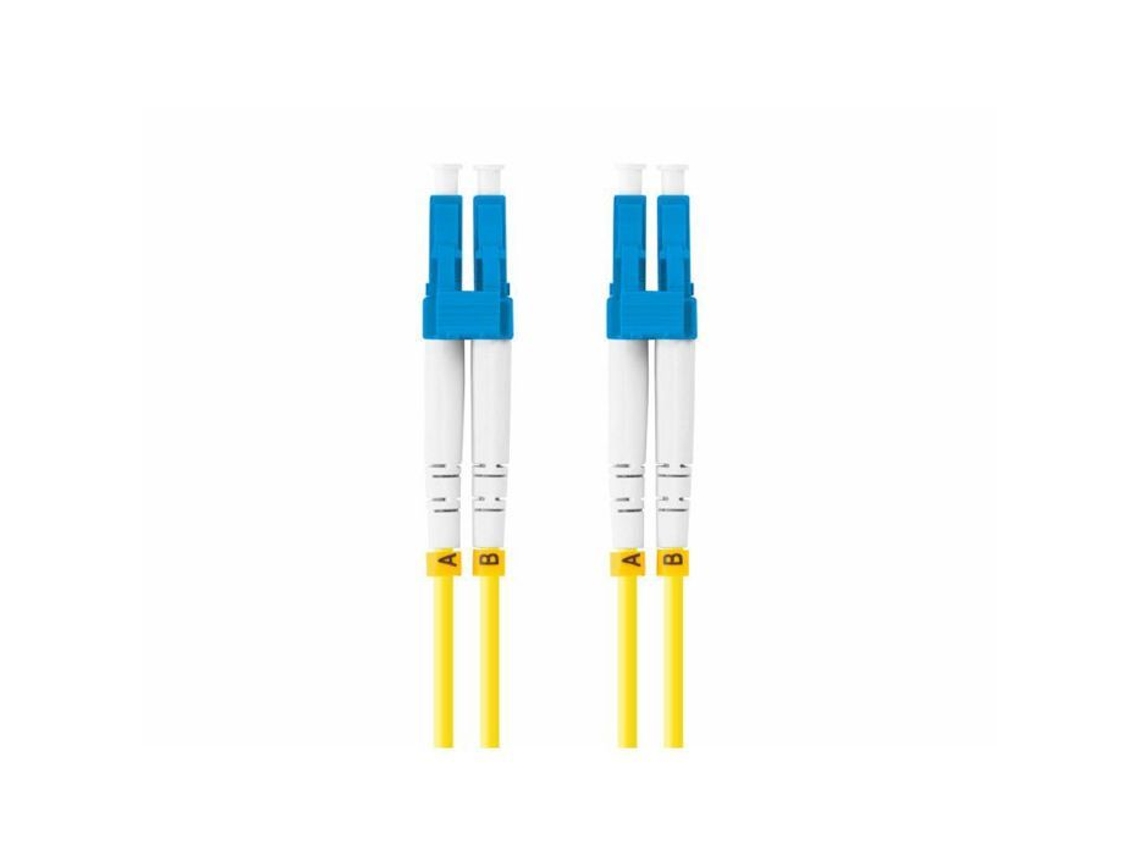 Lanberg Fo Lulu Sd11 0010 Ye Latigeur Fibra 1m Mono Lc/upc Lc/upc Duplex G657a1 Lszh Gul Aquaforge
