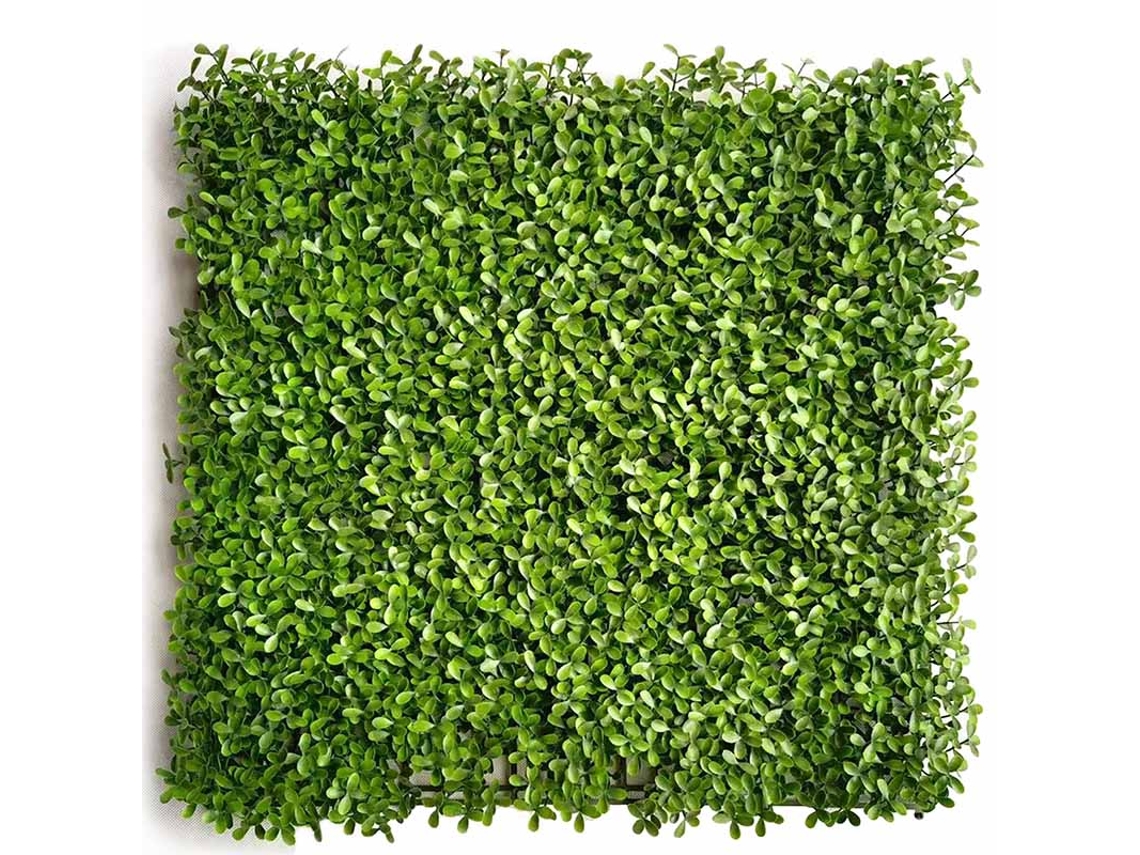 Parede Vegetal Artificial Modelo Verde 50 X 50 Cm Verde TRENDYFLAIR