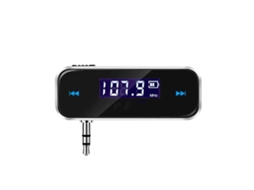 Transmissor Fm Bluetooth ZRUXE Fm 01 3.5mm para Carro (lcd, 200 Frequencias, Memoria Compativel com Iphone, Ipad)
