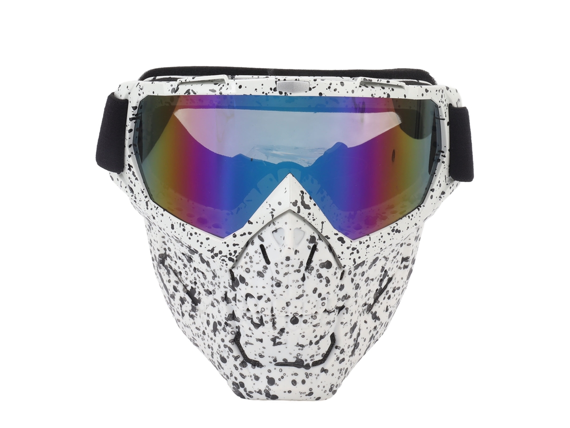 Óculos de Proteção Solar para Capacete de Motocicleta, Visor Transparente Retro, Compatível com K3 e K4, Estilo Fashion | S/MARCA