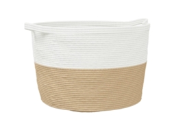 Laundry Basket, Laundry Baskets Vidaxl Multicolor Algodão (60 X 36 Cm)