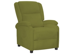 Recliner Chair, Recliner Chairs Vidaxl Verde Veludo