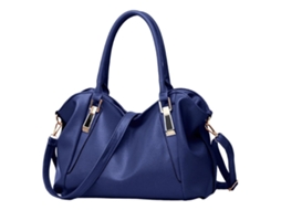 Lurelia Bolsa Tote Feminina Em Pu Grande Capacidade Fecho De Correr Vários Bolsos Design Moderno Para Festa E Noite