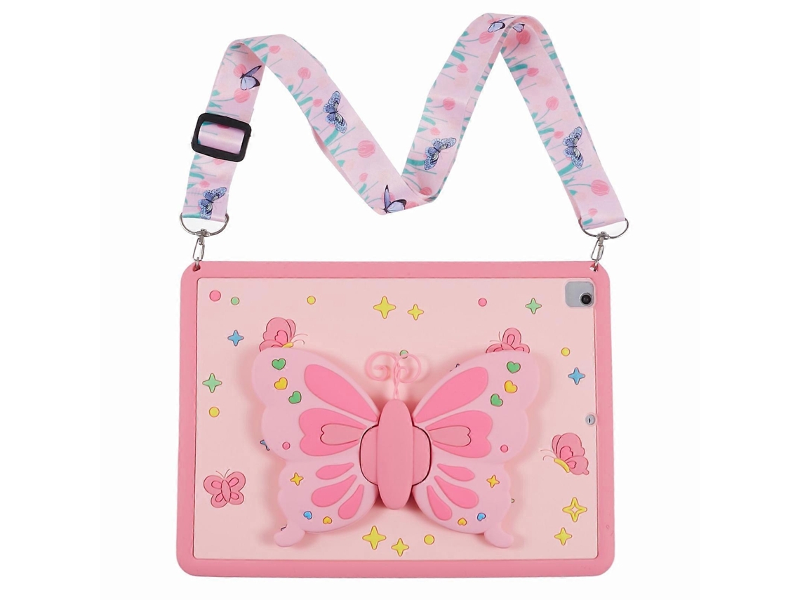 Capa Protetora Em Silicone Com Suporte Para Ipad 9,7 Polegadas (2018) / Pro 9,7 Polegadas (2016) / Ipad Air (2013) E Air 2 (2017) Elysve