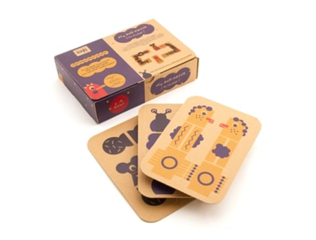 Jogo Educativo TONKI KIDS Ladrilhos de Papelão para Misturar e Combinar (Idade Mínima Recomendada: 2 anos)
