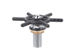 Enxaguador de Copo MARCA inox para bar, sem energia, lavagem 360°