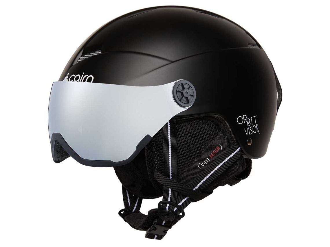 CAIRN Capacete Orbit Visor Preto M