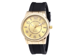Relógio de quartzo unissex com pulseira de silicone casual Zlf0456-d
